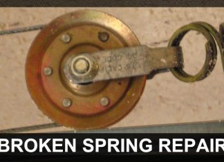 Garage Door Broken Spring Repairs Amarillo